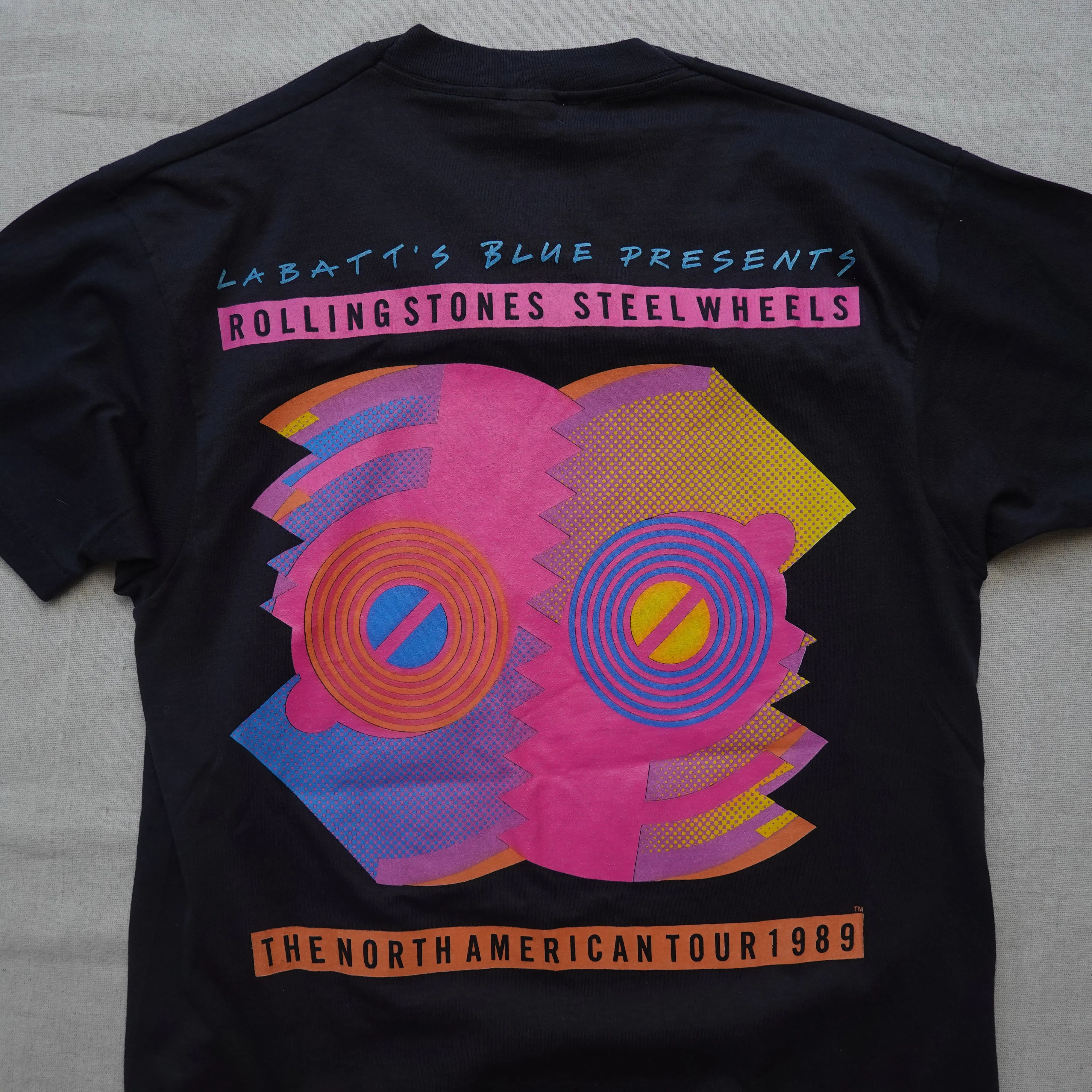 1989 Rolling Stones Tour Tee - L
