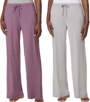 32 Degrees Cool Women's 2 Pack Soft Sleep Lounge Pants