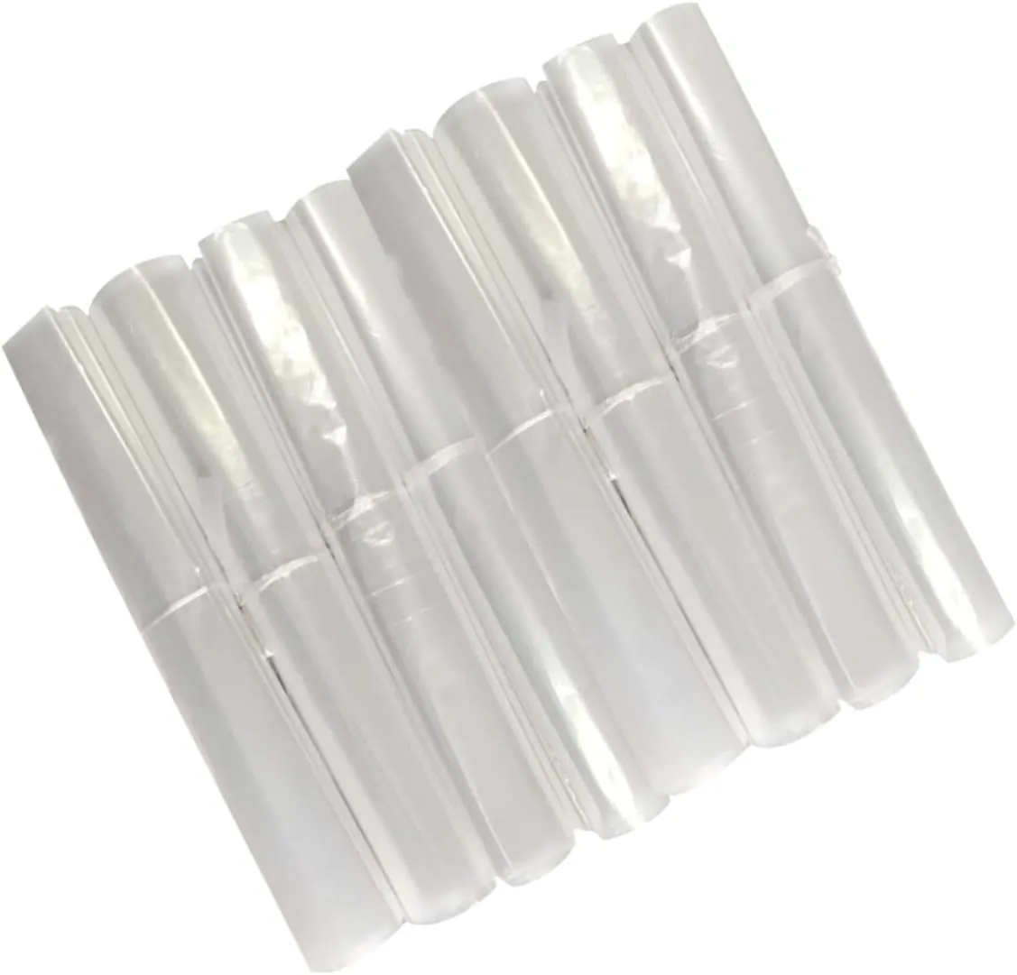 60pcs Dry Clean Hanging Bag Garment Pouch Suit Protector Bag Dust Covers