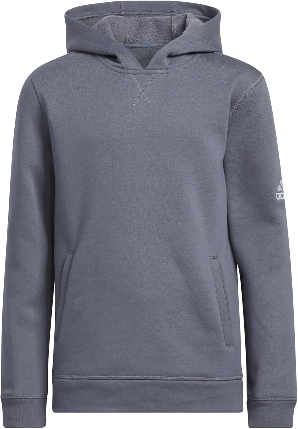 Adidas Fleece Hoodie Kid's Multisport S Onix-White