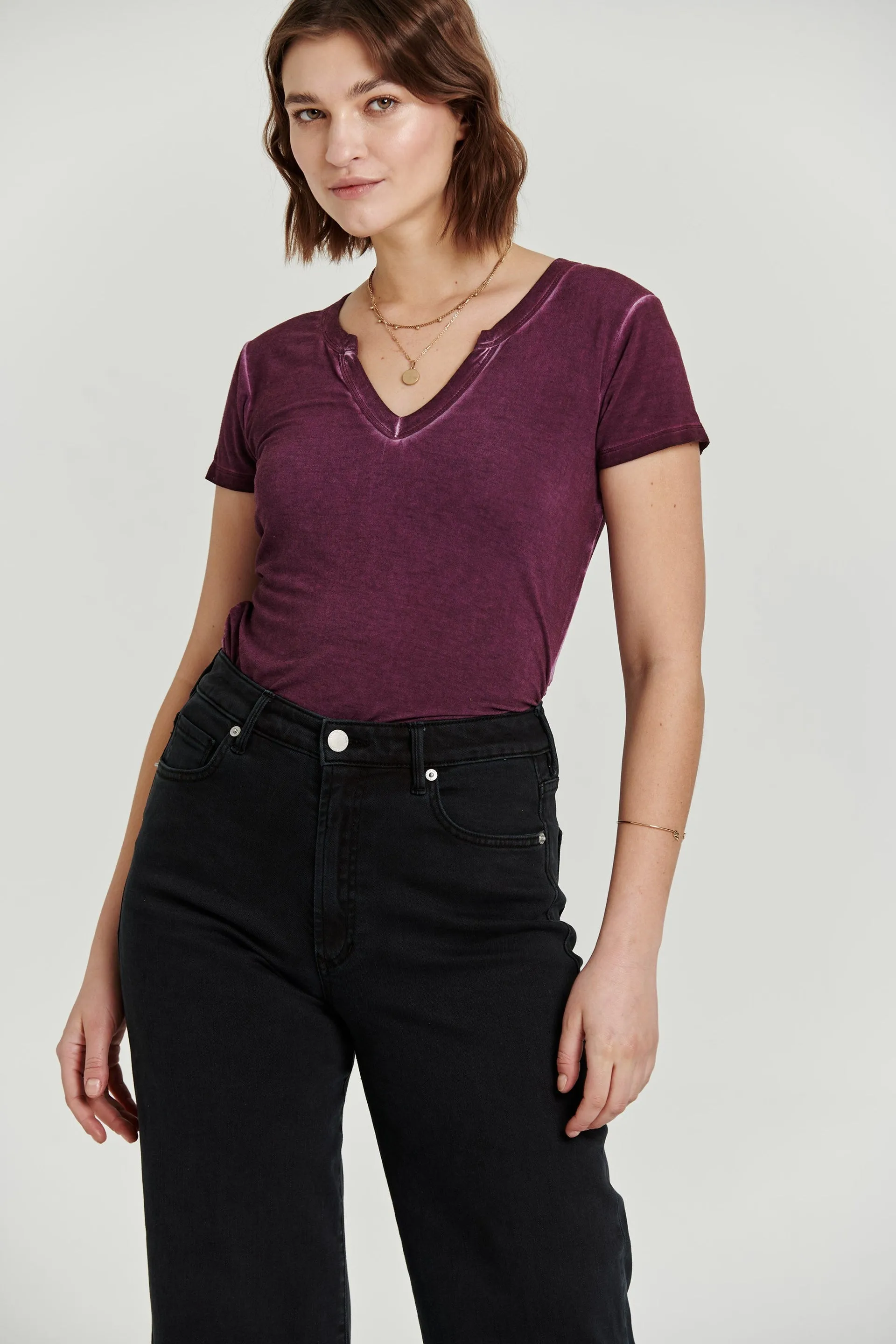 Aiden V Neck Tee