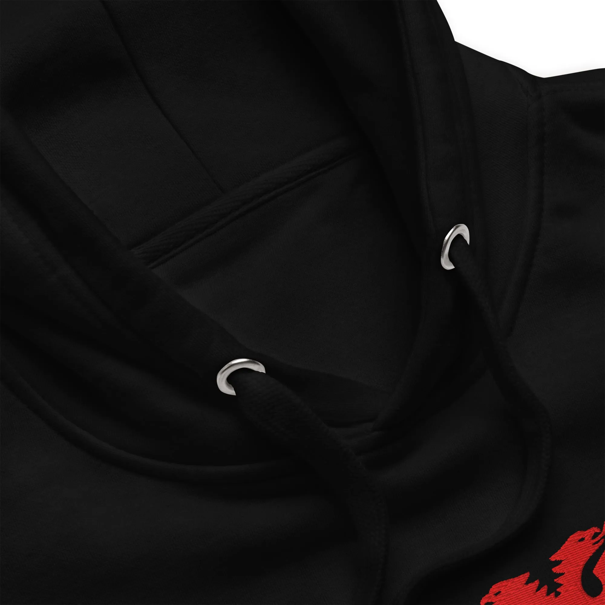 Albanian Eagle Embroidered Hoodie