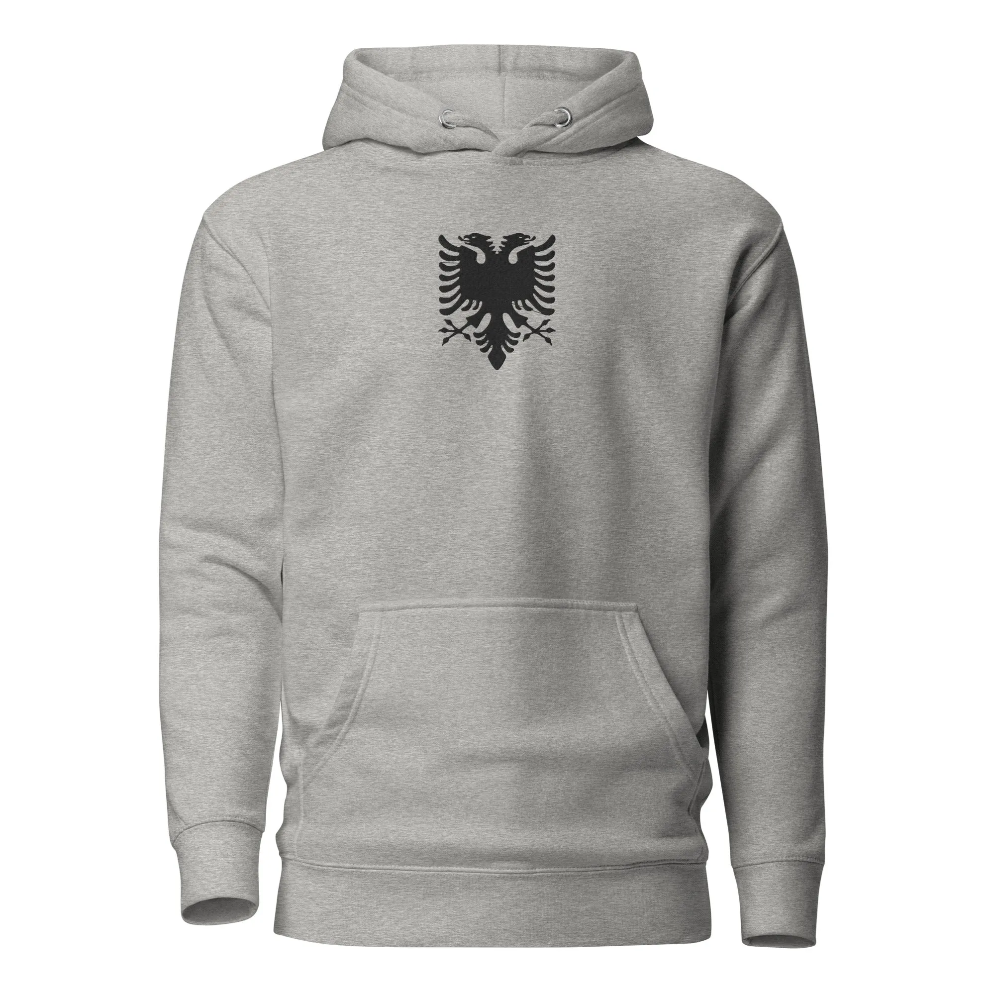 Albanian Eagle Embroidered Hoodie