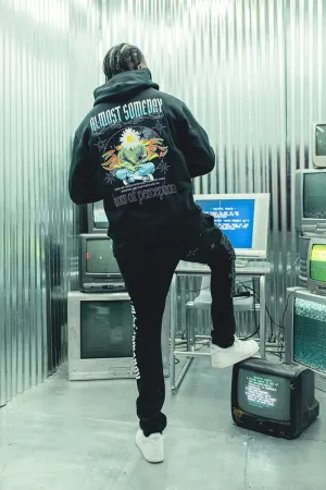 Almost Someday 'Perception' Hoodie (Black) ASC4-37