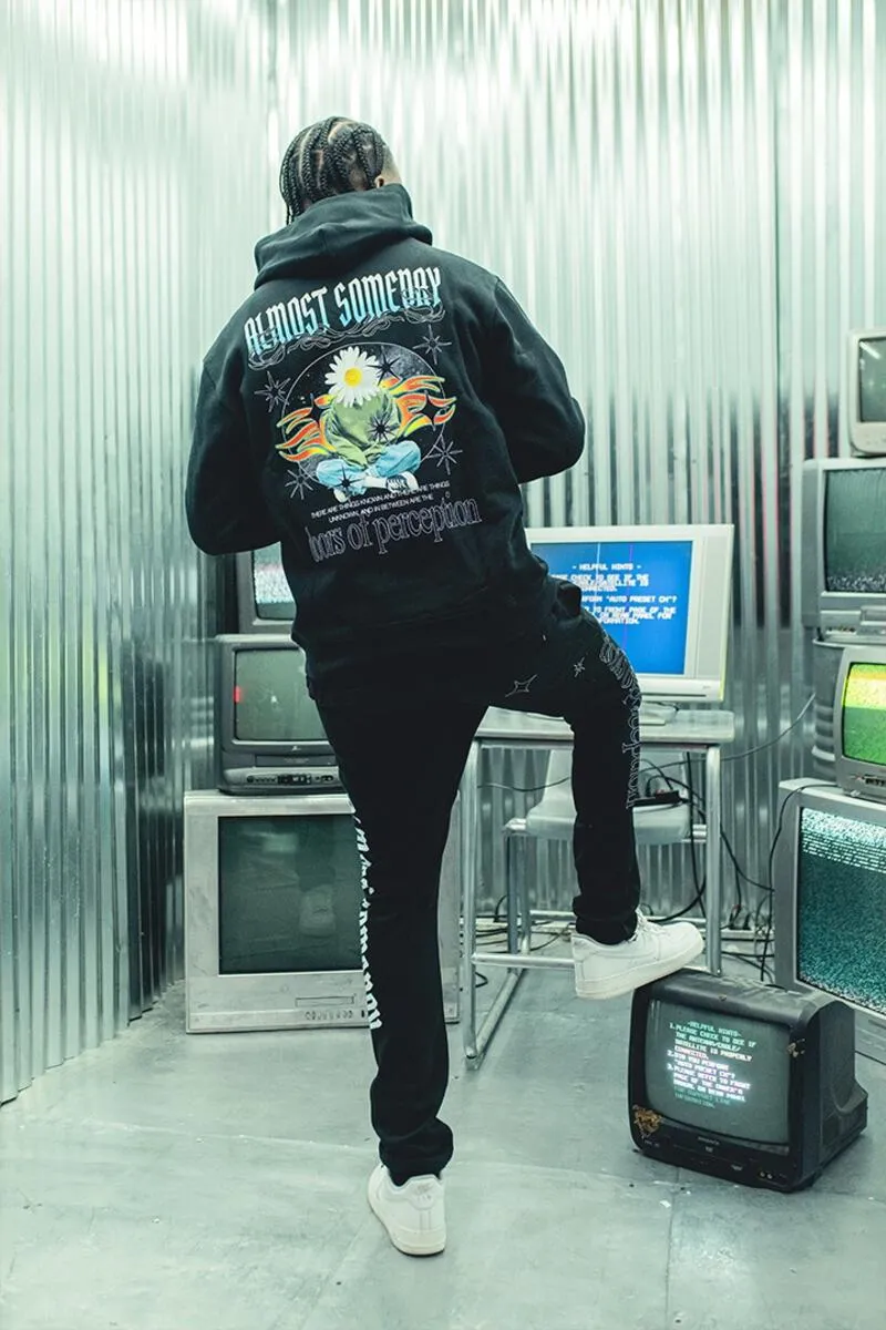 Almost Someday 'Perception' Hoodie (Black) ASC4-37