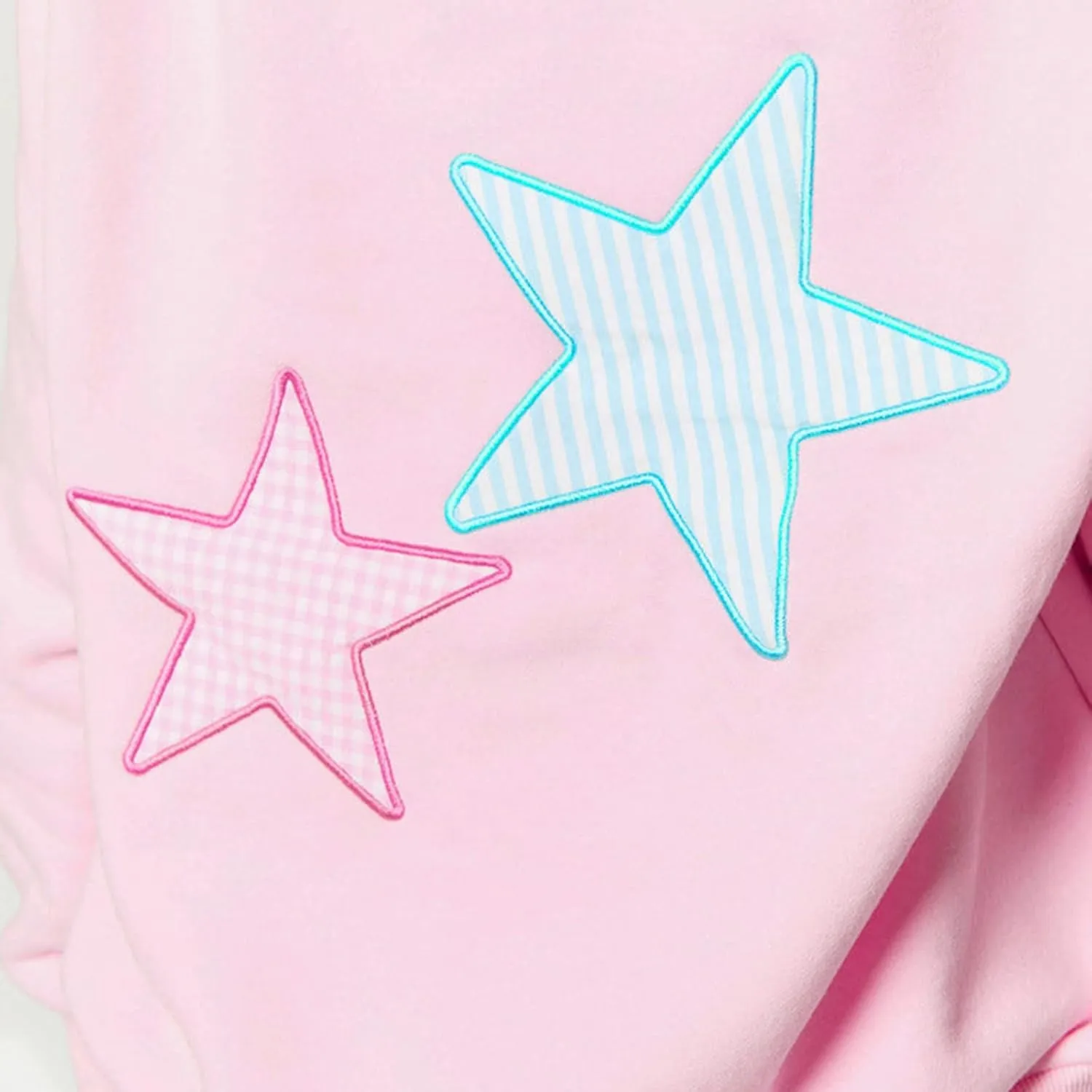 Amiblvowa Preppy Embroidery Graphic Hoodies for Teen Girl Y2K Long Sleeve Oversized Pullover Sweatshirt Top Women Cute Hooded
