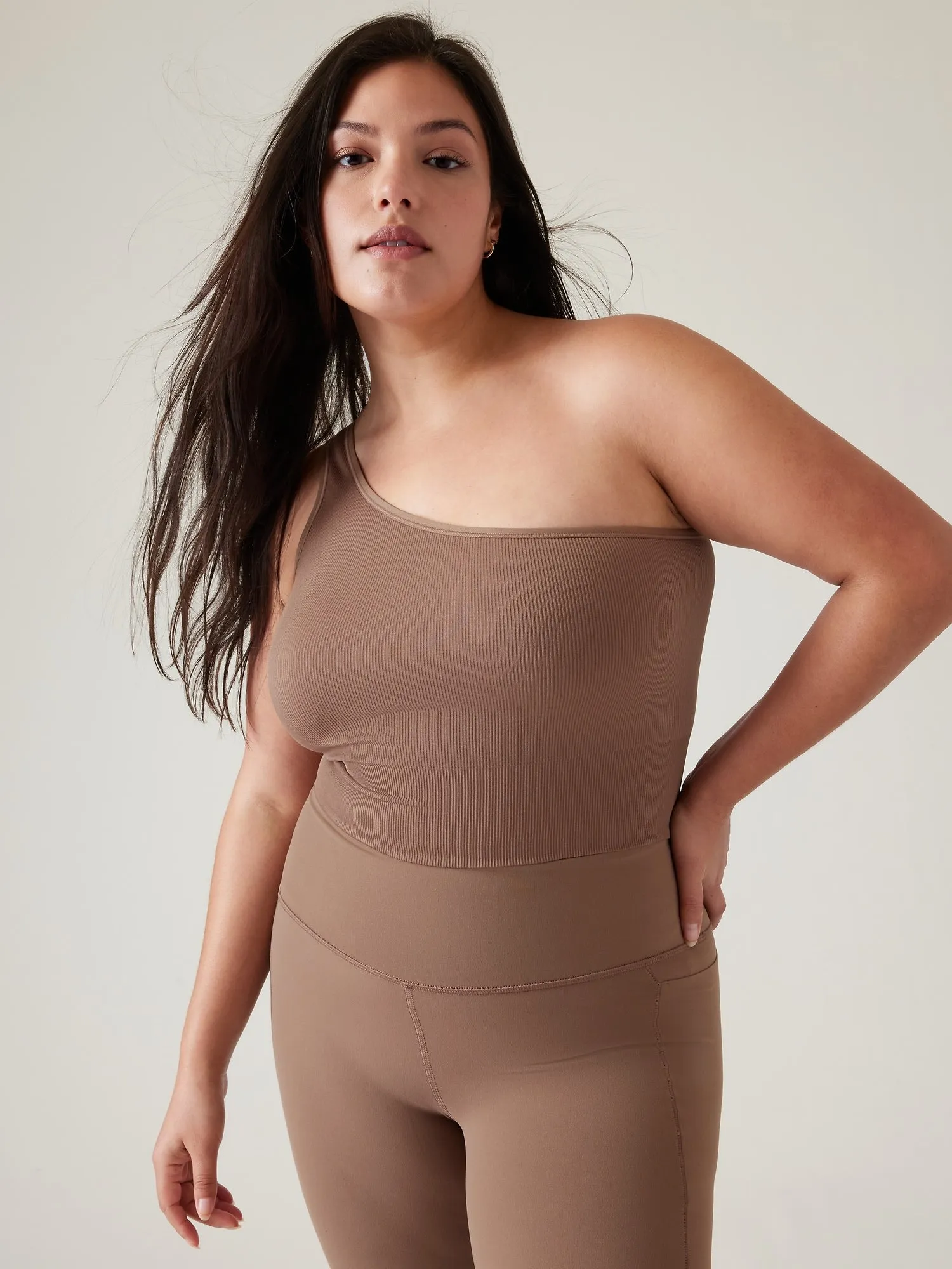Aurora Seamless One Shoulder Tank