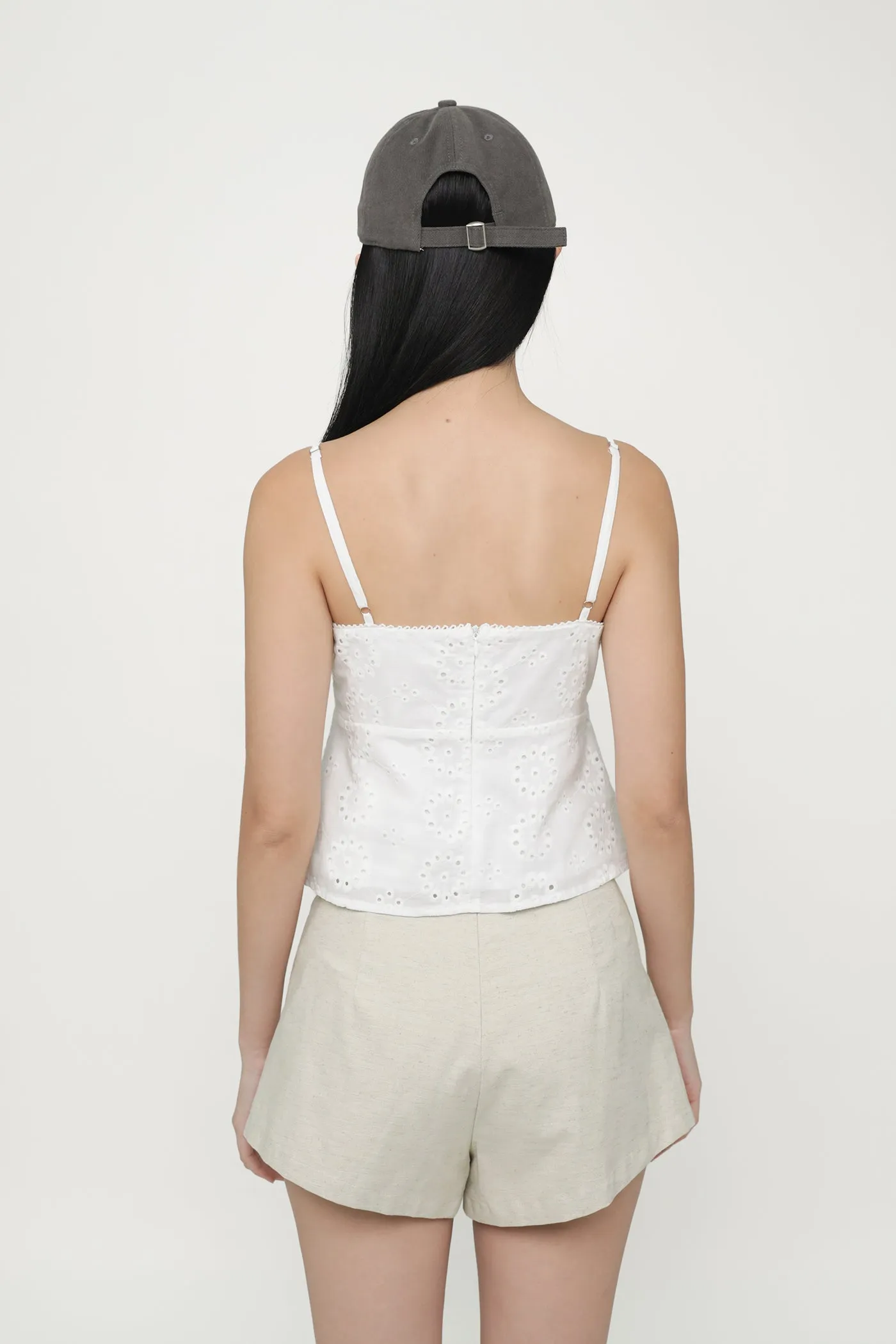 Ayana Curved Hem Shorts