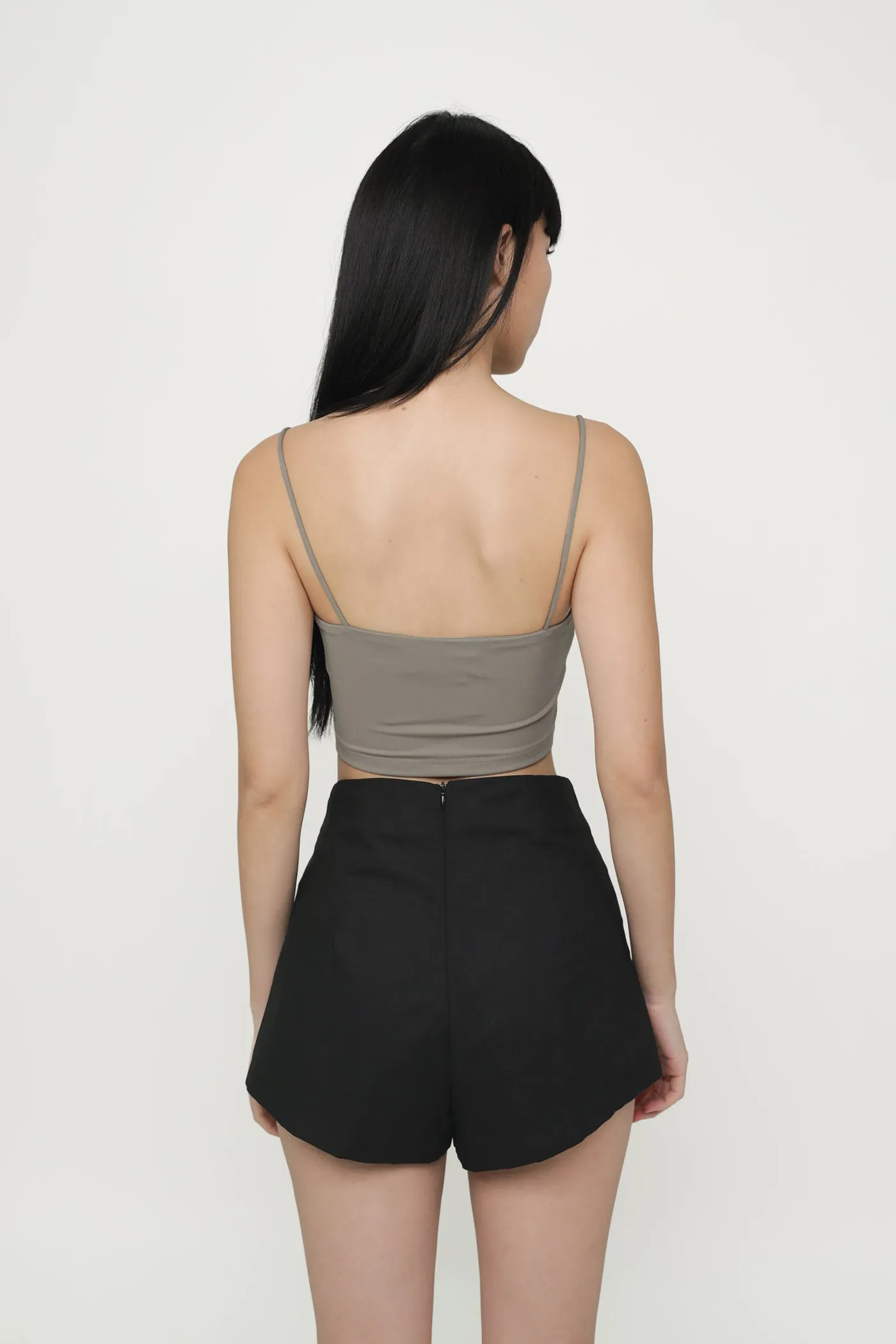 Ayana Curved Hem Shorts