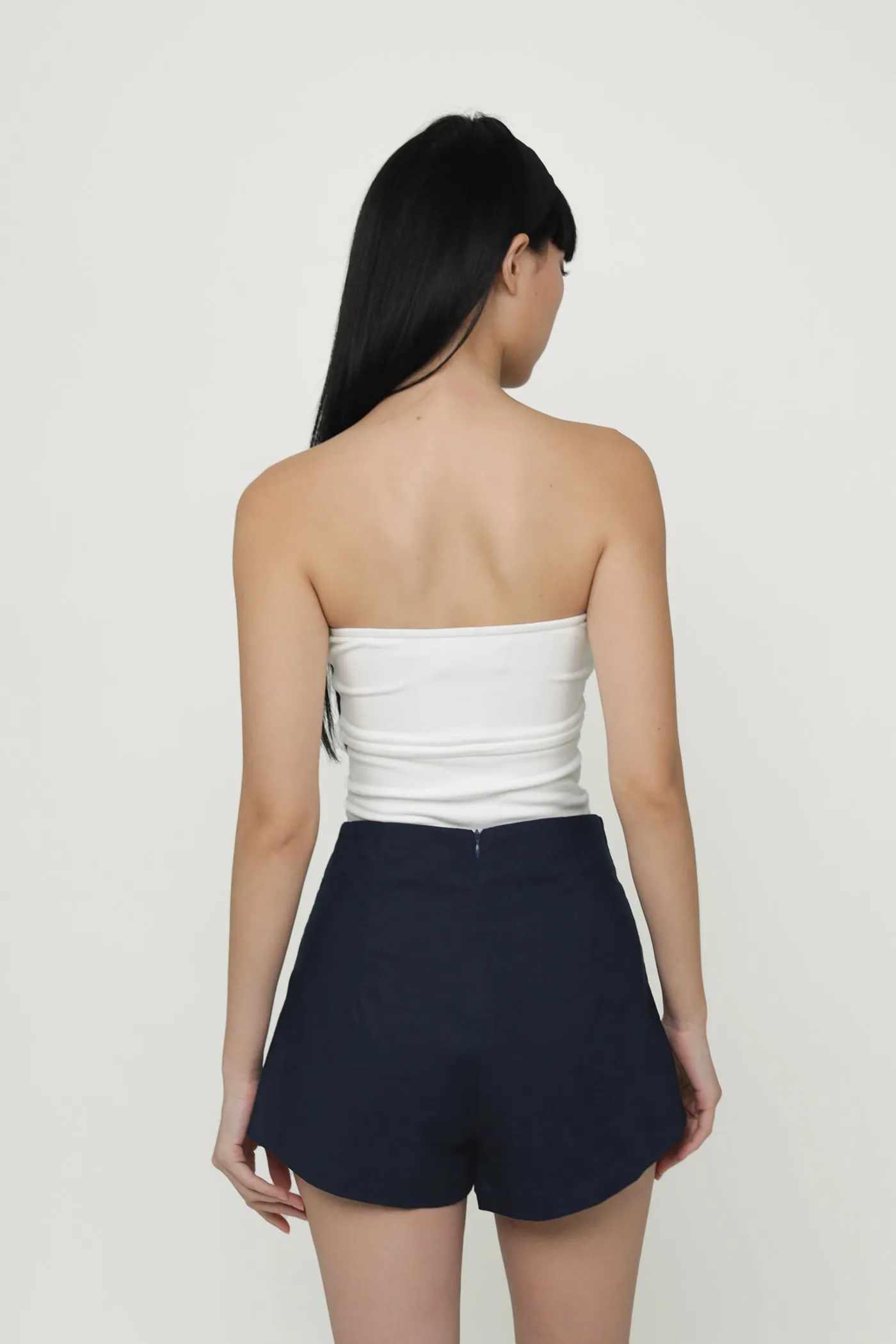 Ayana Curved Hem Shorts