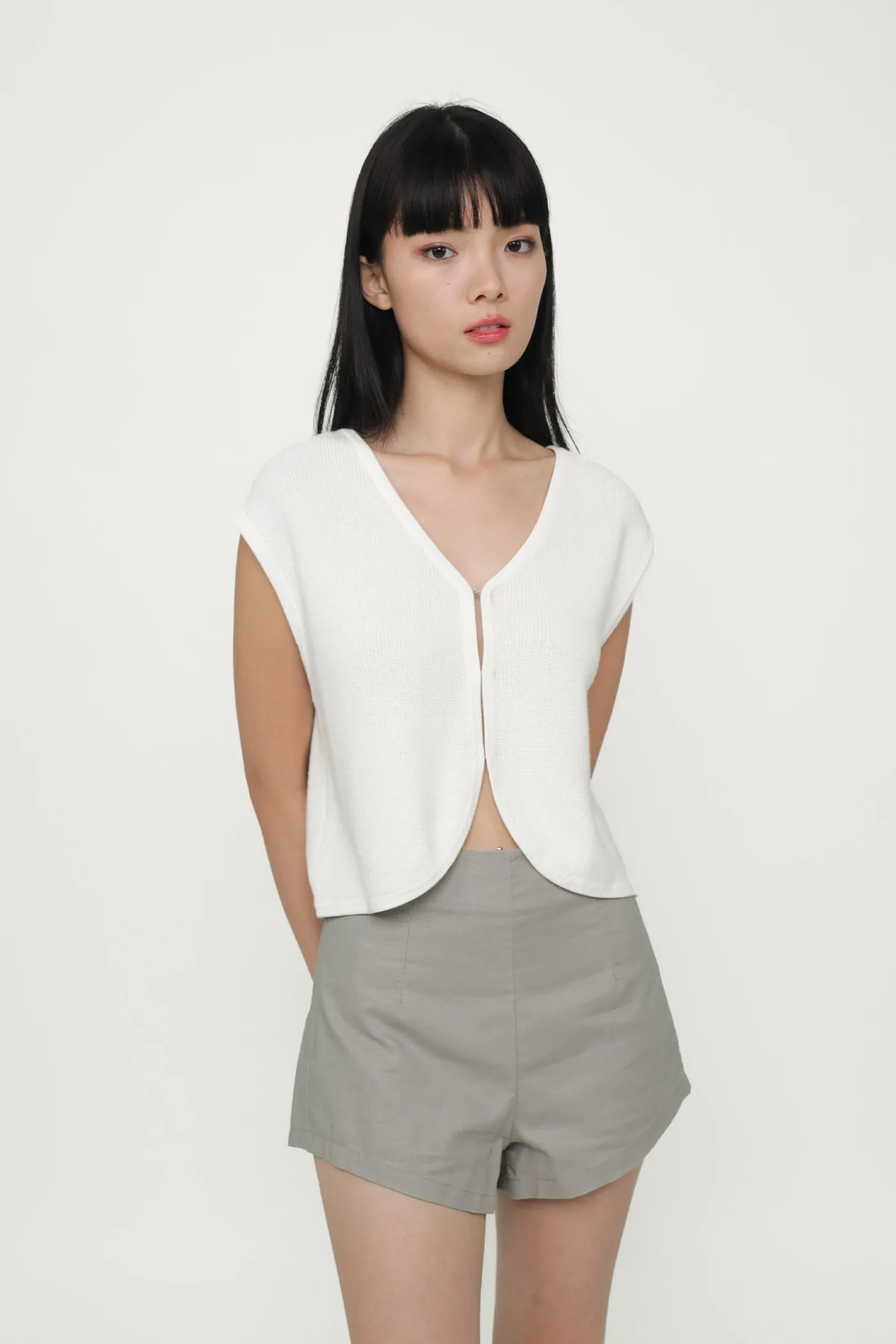Ayana Curved Hem Shorts