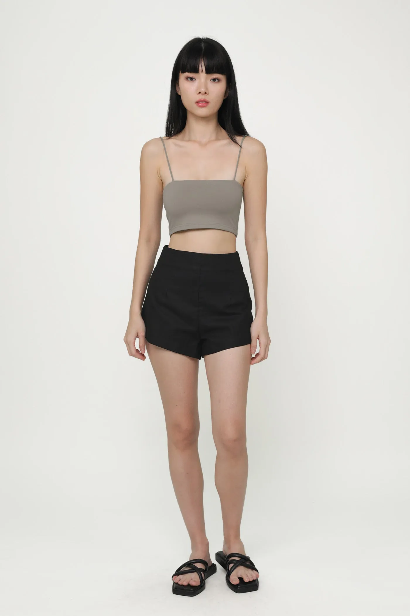 Ayana Curved Hem Shorts