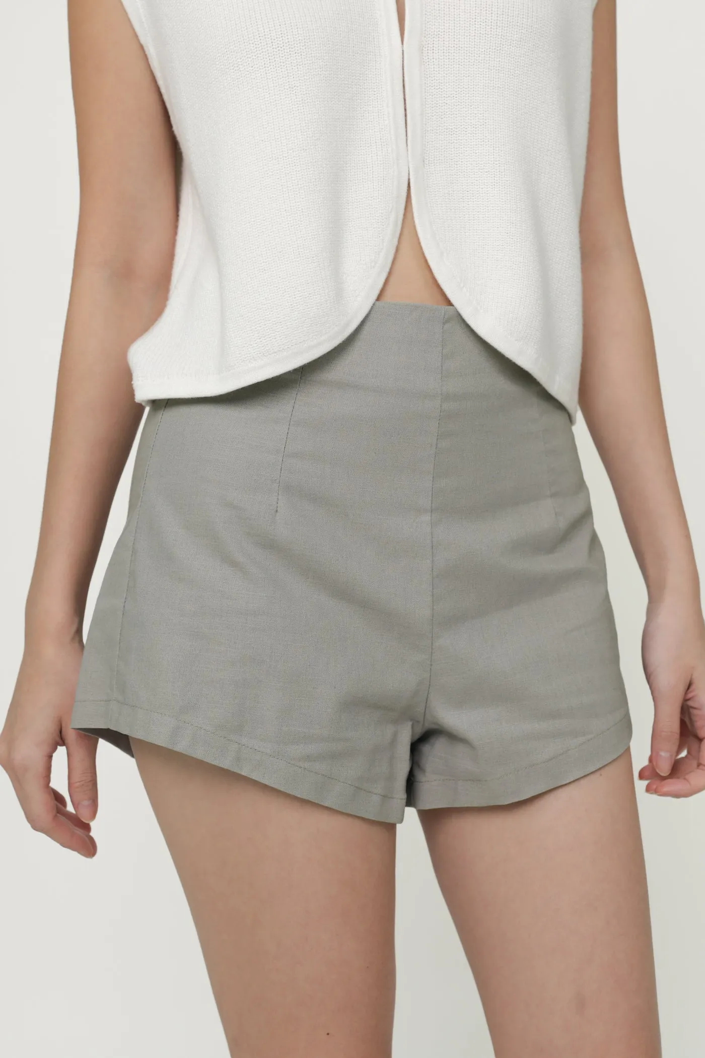 Ayana Curved Hem Shorts