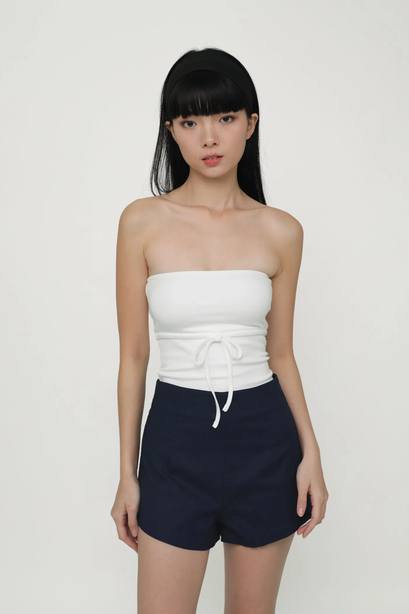 Ayana Curved Hem Shorts