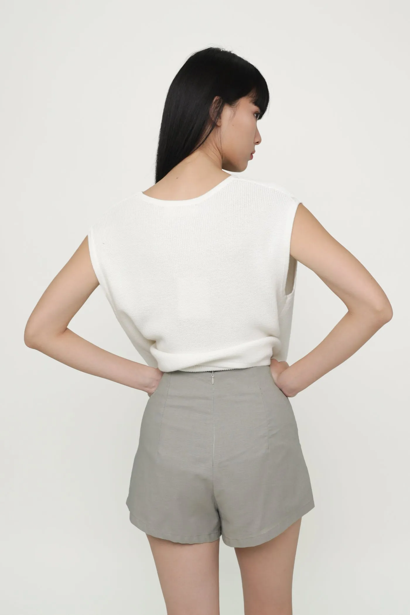 Ayana Curved Hem Shorts
