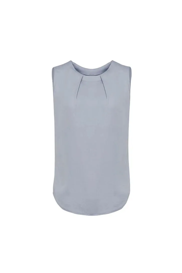 Biz Corporate Womens Estelle Pleat Blouse (RB973LN)