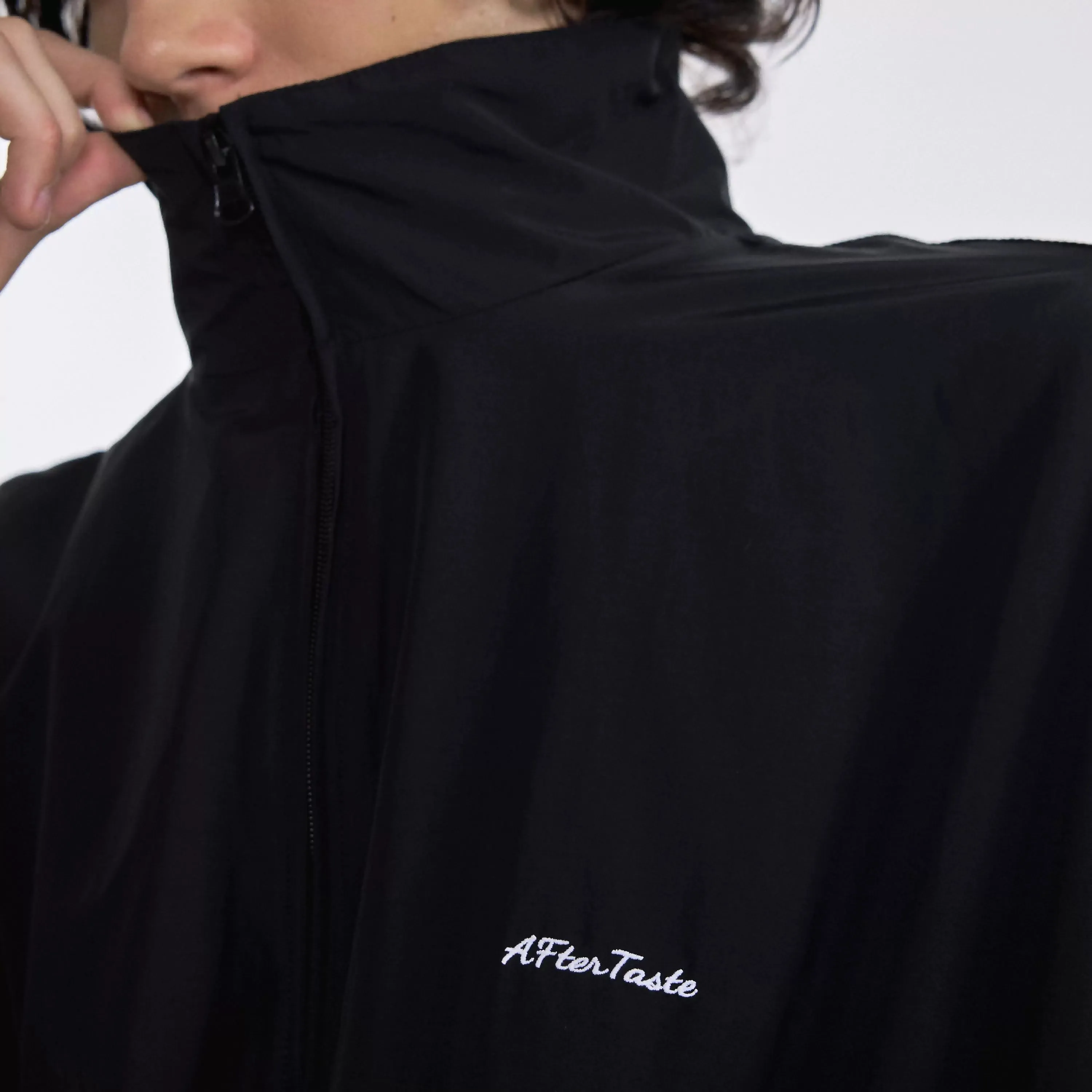Black Embroidered Sport Jacket