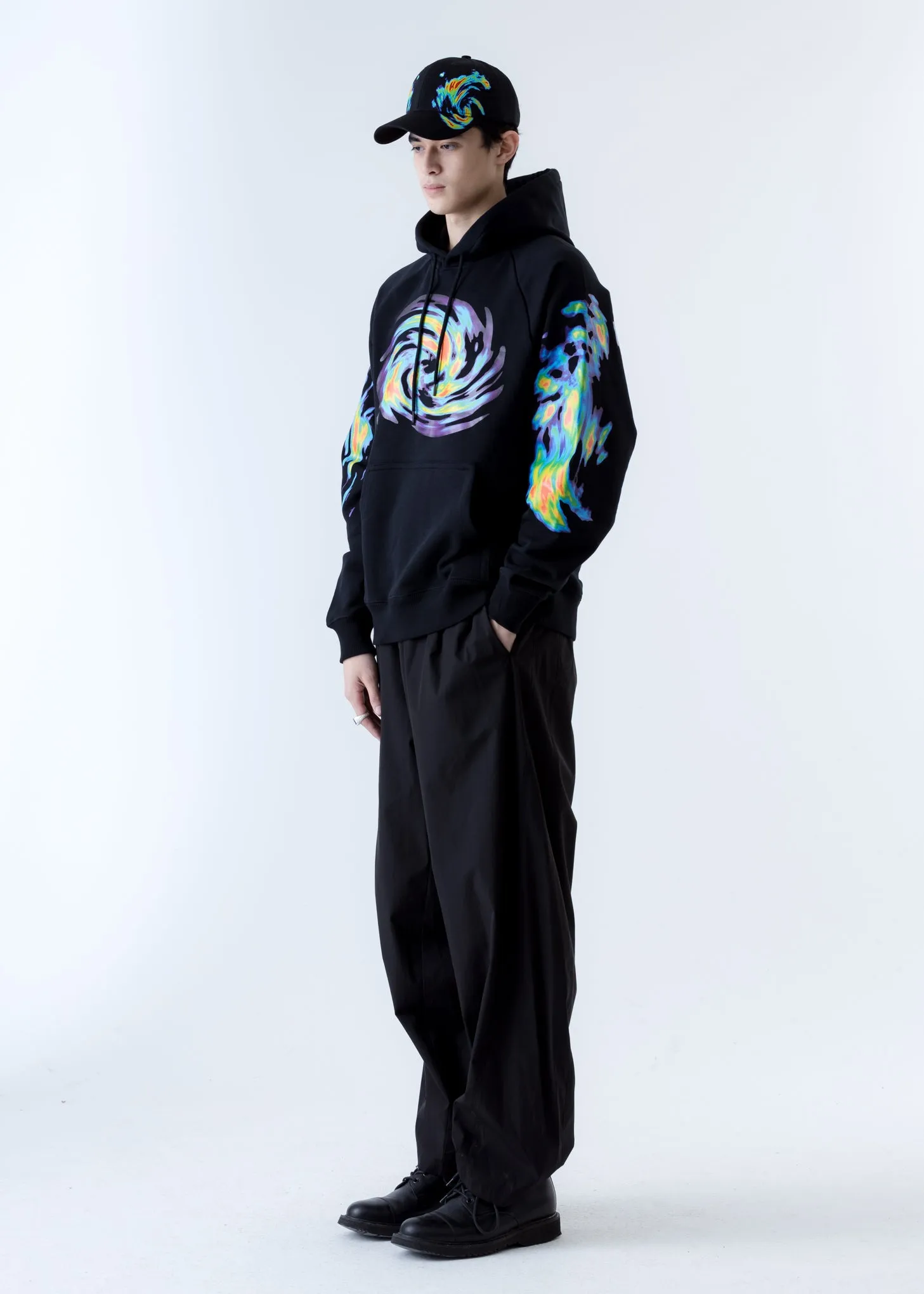 Black Heatmap Racing Hoodie