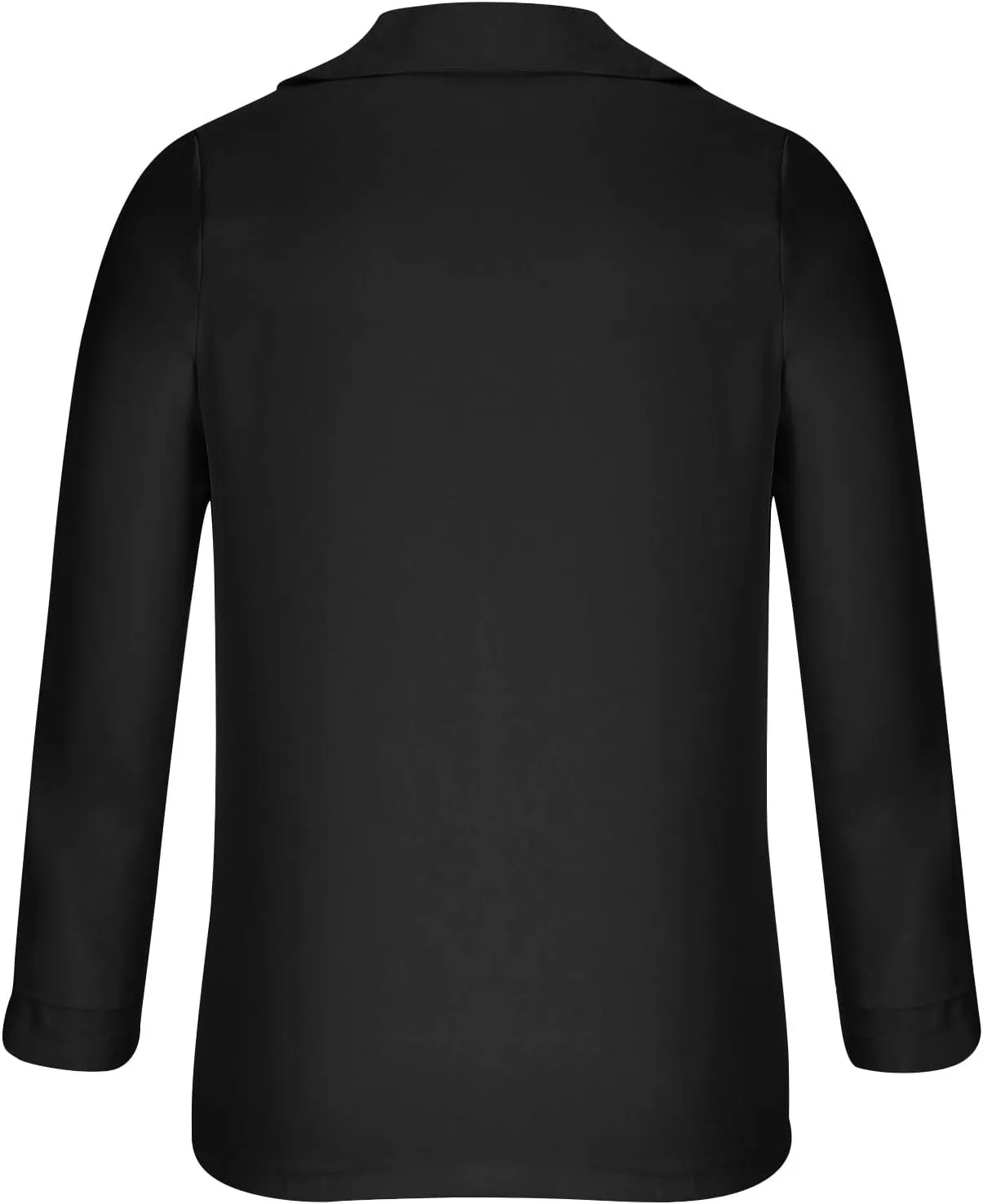 Blazers for Women Fashion Slim Fit Jacket Notch Lapel Button Long Sleeve Suit Fashion Work 0ffice Open Front Outwear