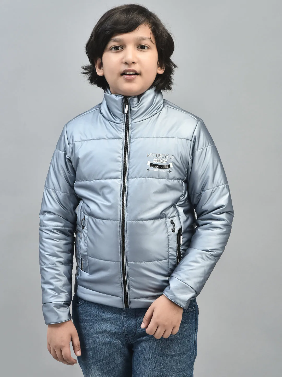 Blue Puffer Jacket