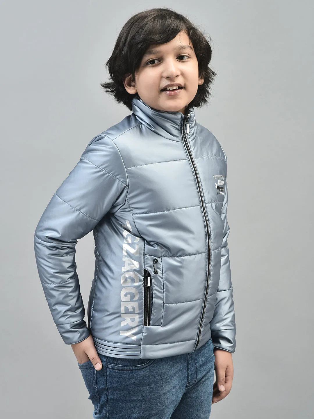 Blue Puffer Jacket