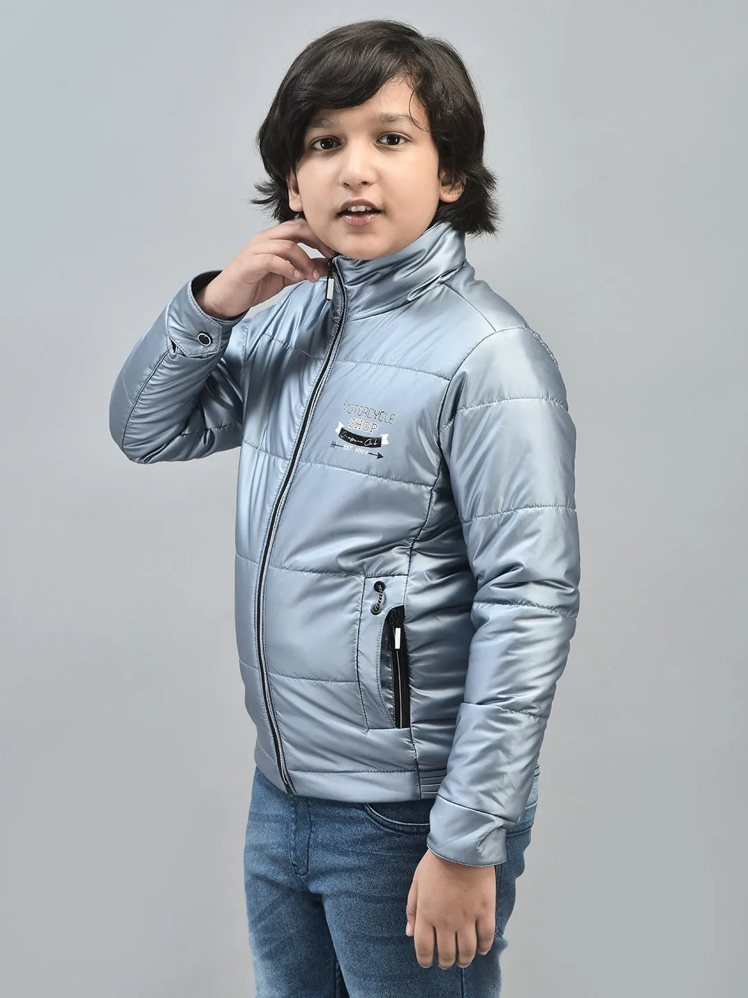 Blue Puffer Jacket