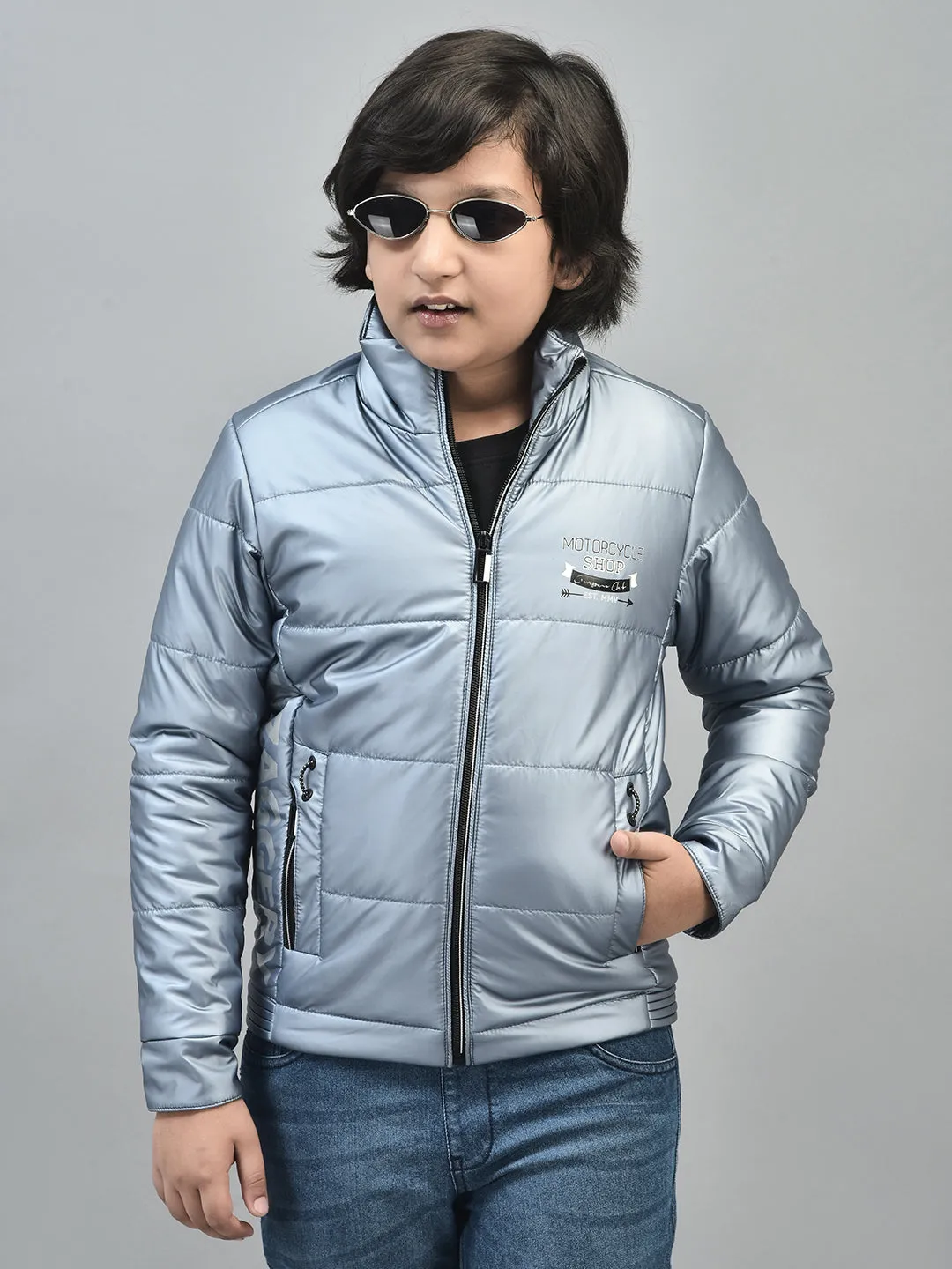 Blue Puffer Jacket