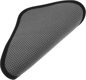 Bowling Ball Clean Towel Portable Bowling Ball Polishing Pad Black/Grey