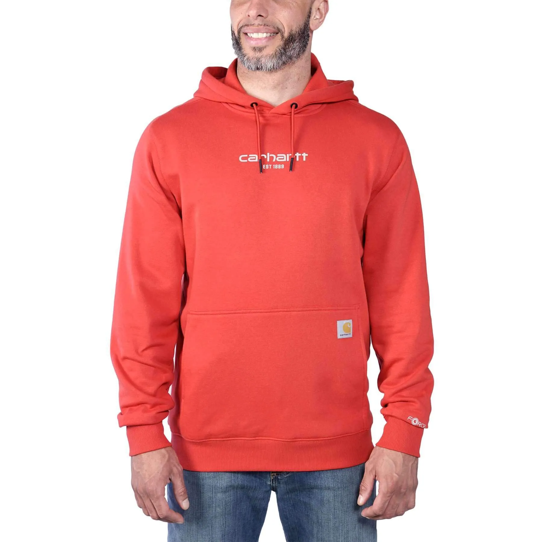 Carhartt Force Relaxed Fit Lightweight Logo Graphic Hoodie 105569