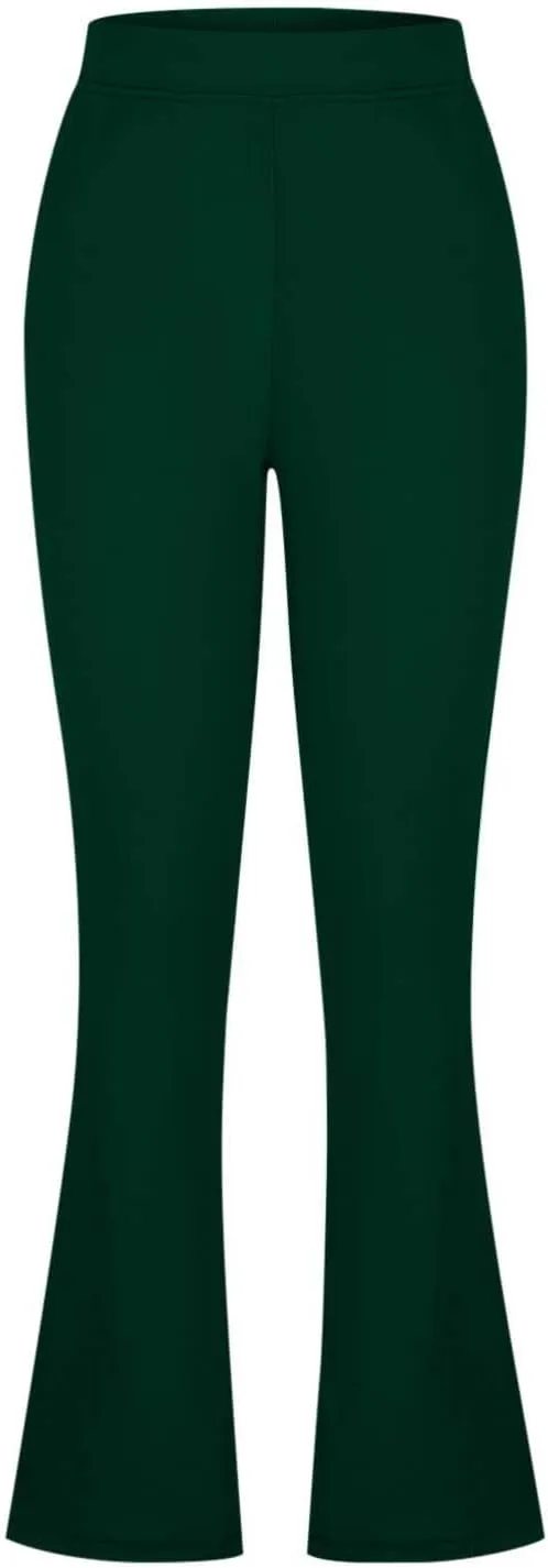 Casual Work Pants for Women High Waist Stretch Dress Pants Soft Comfy Athletic Workout Yoga Pants Business Trousers