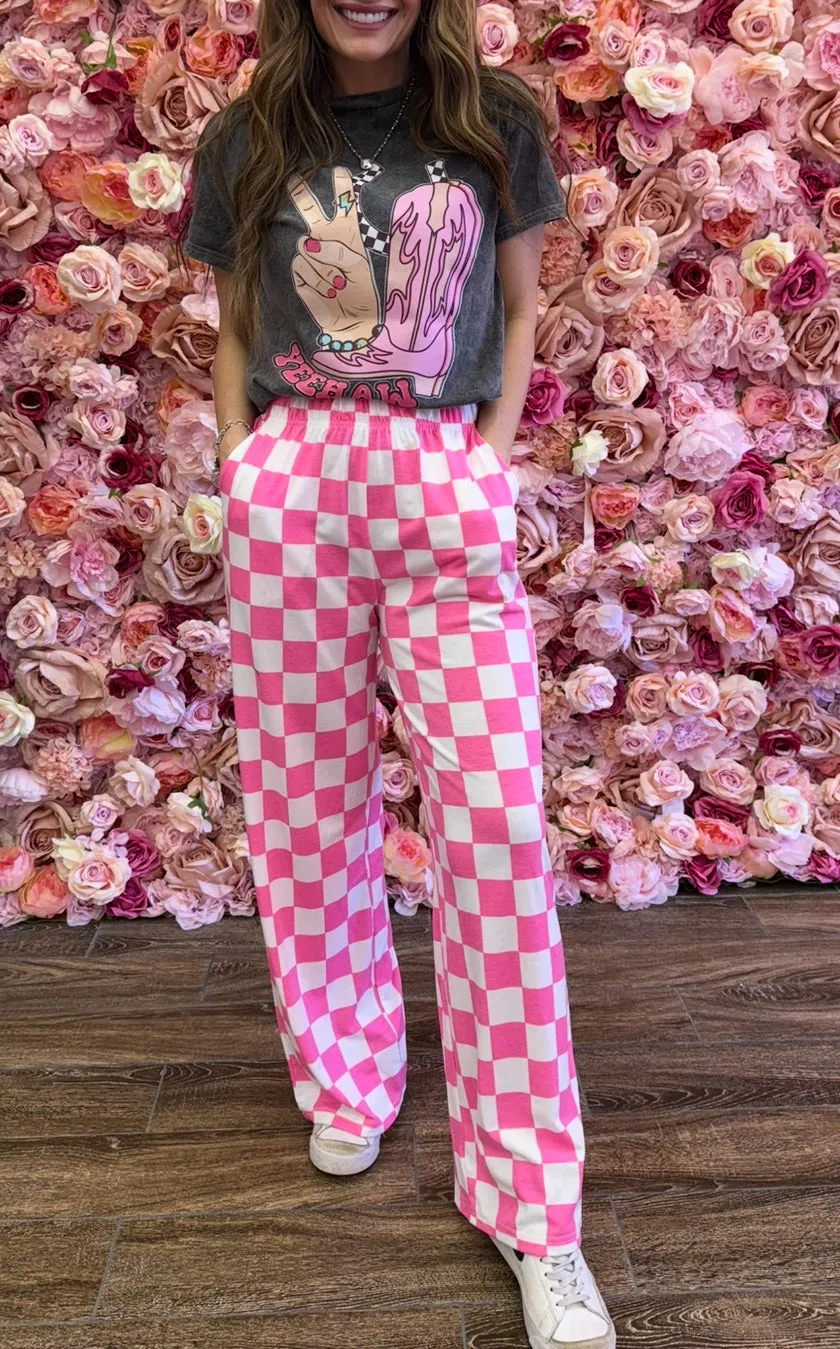 Checkered Casual Soft Pants