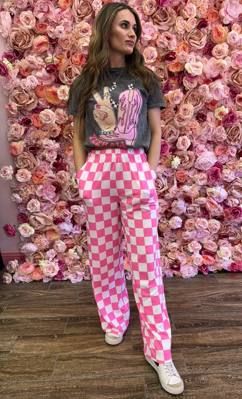 Checkered Casual Soft Pants