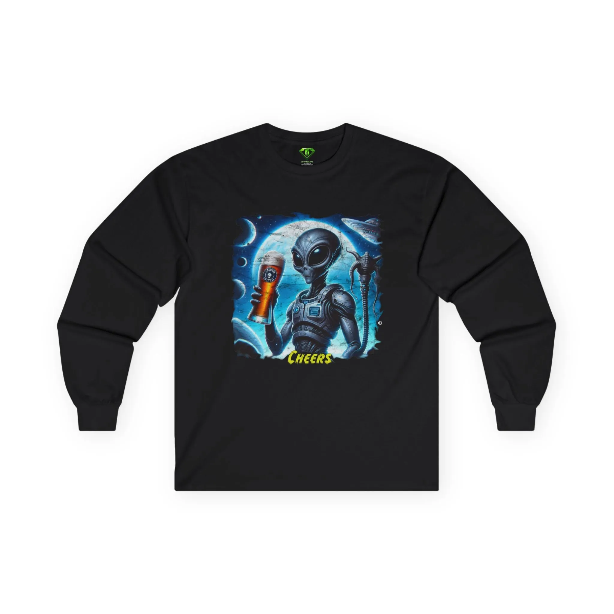 Cheers Long Sleeve T-shirt, Unisex Tees,