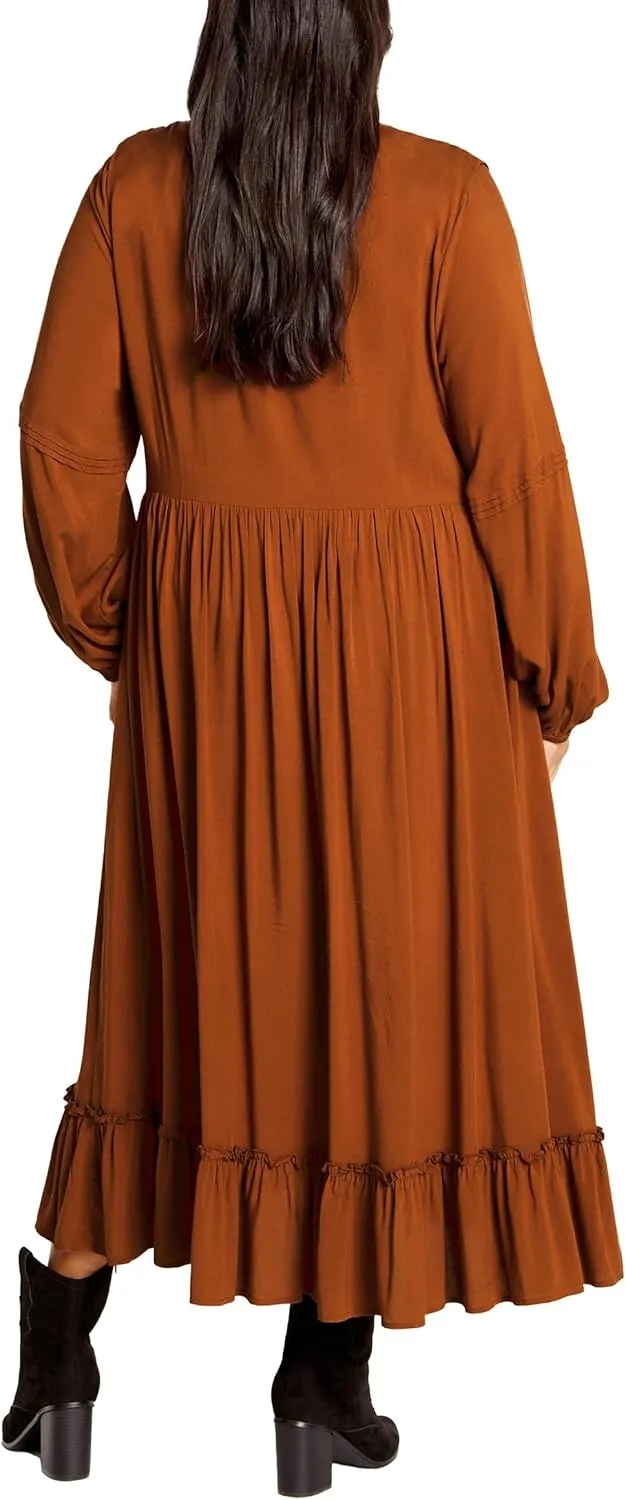 CITY CHIC Women's Alena Maxi Dress