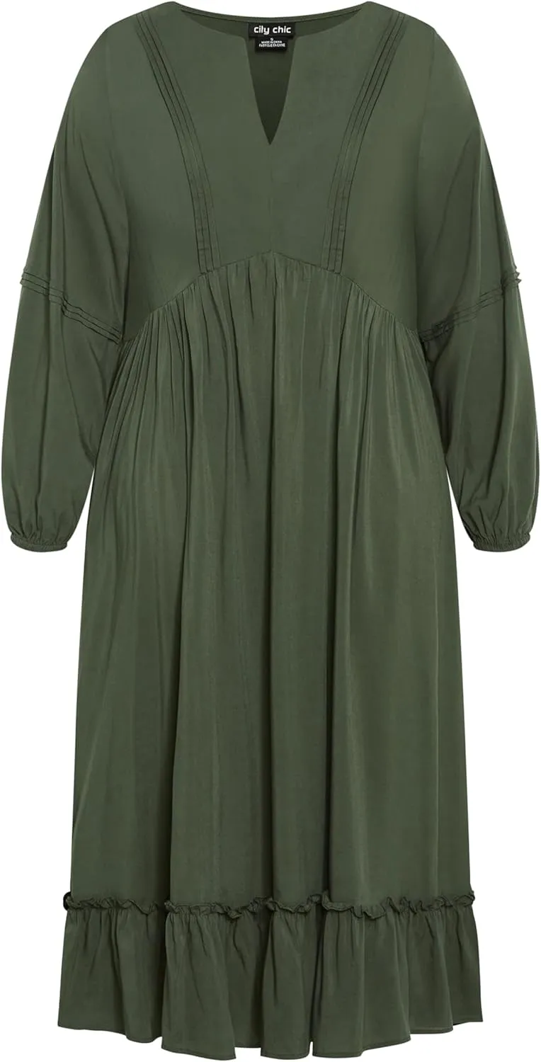 CITY CHIC Women's Alena Maxi Dress
