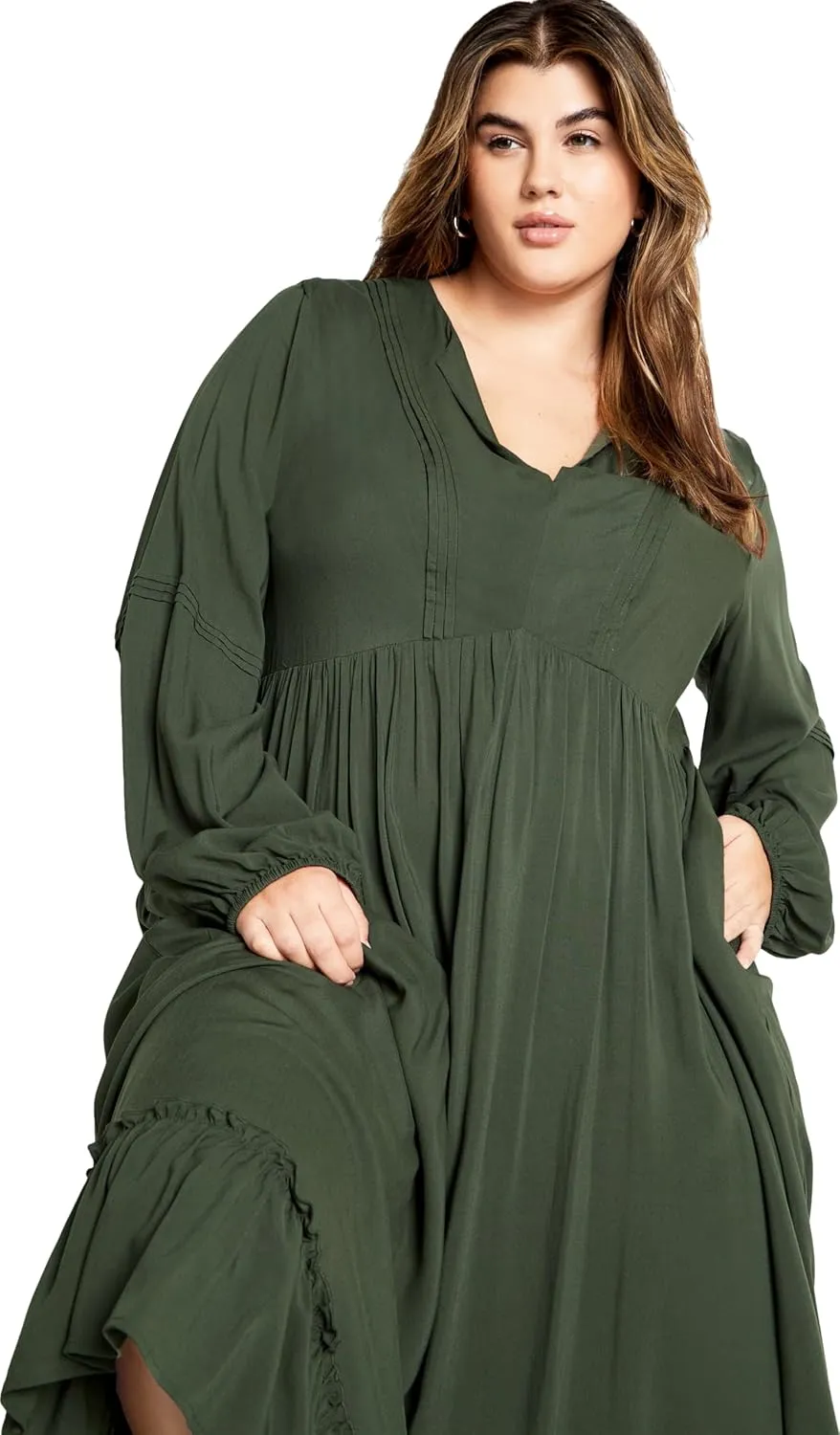 CITY CHIC Women's Alena Maxi Dress
