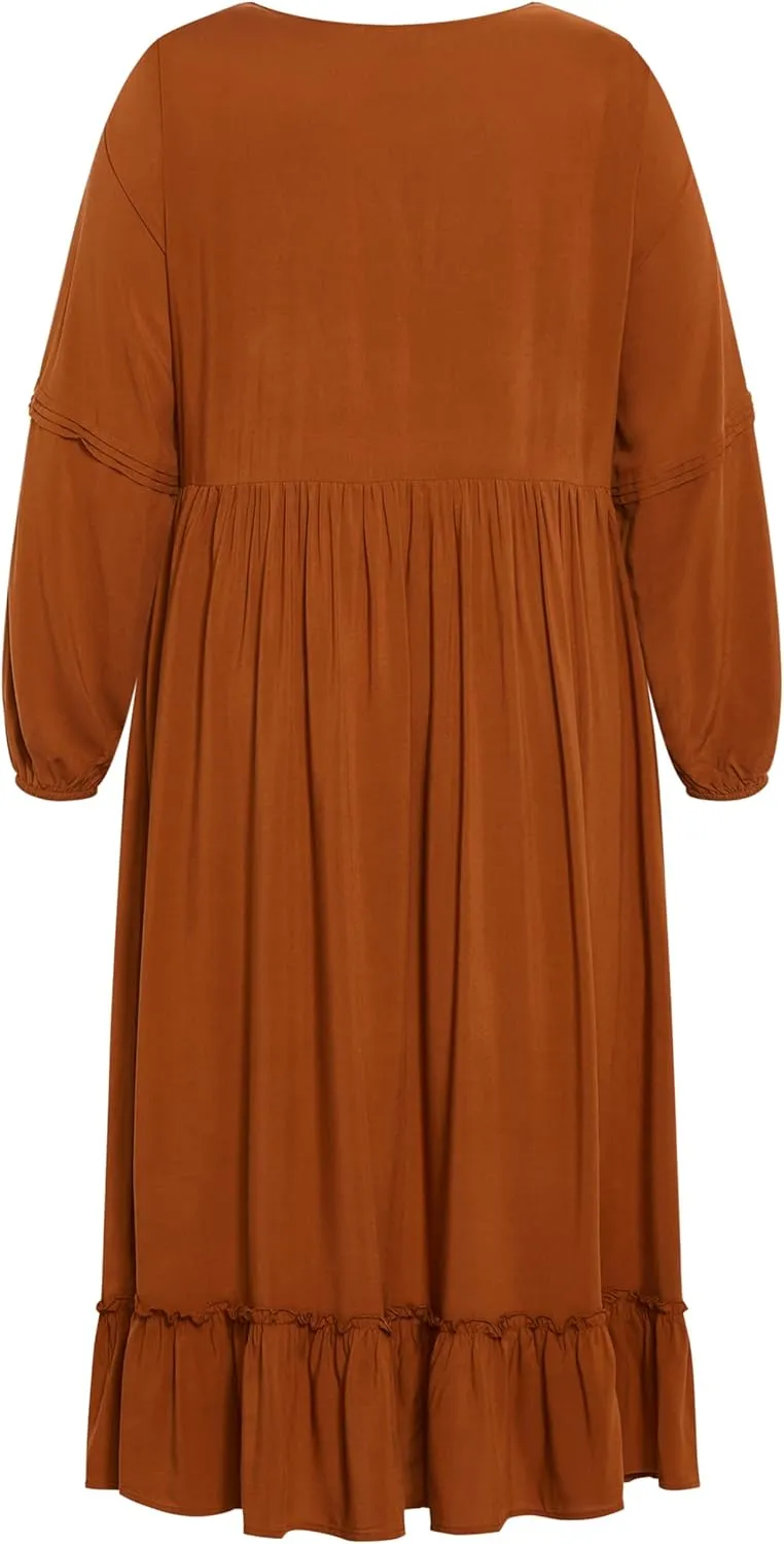 CITY CHIC Women's Alena Maxi Dress