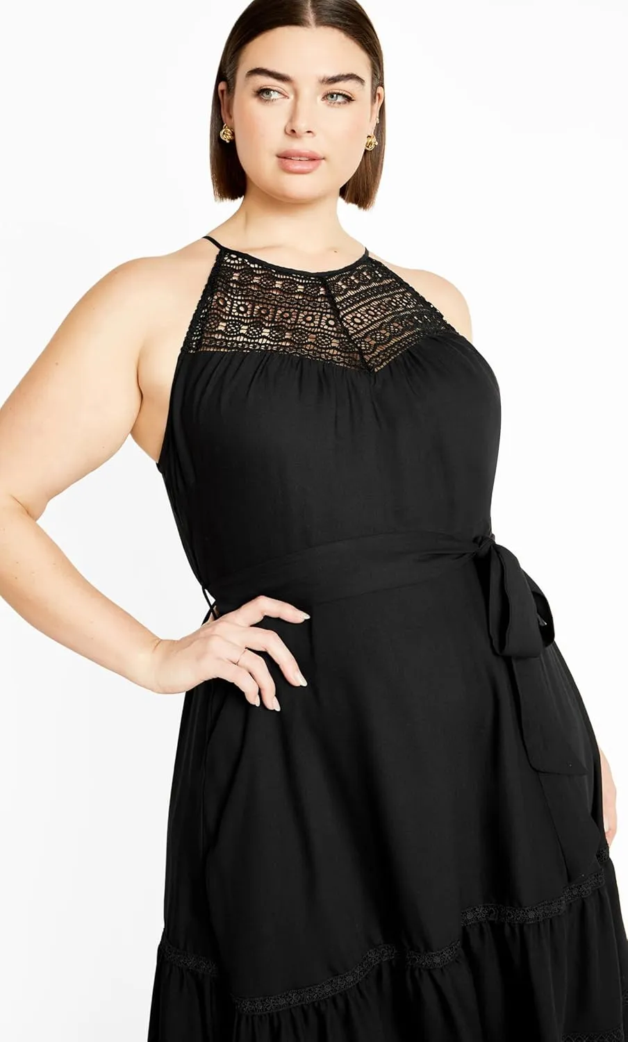 City Chic Women's Dress-Alessia