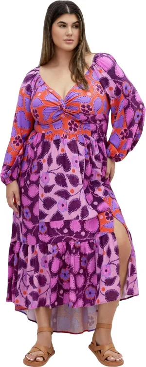 City Chic Women's Dress-Gracie Print