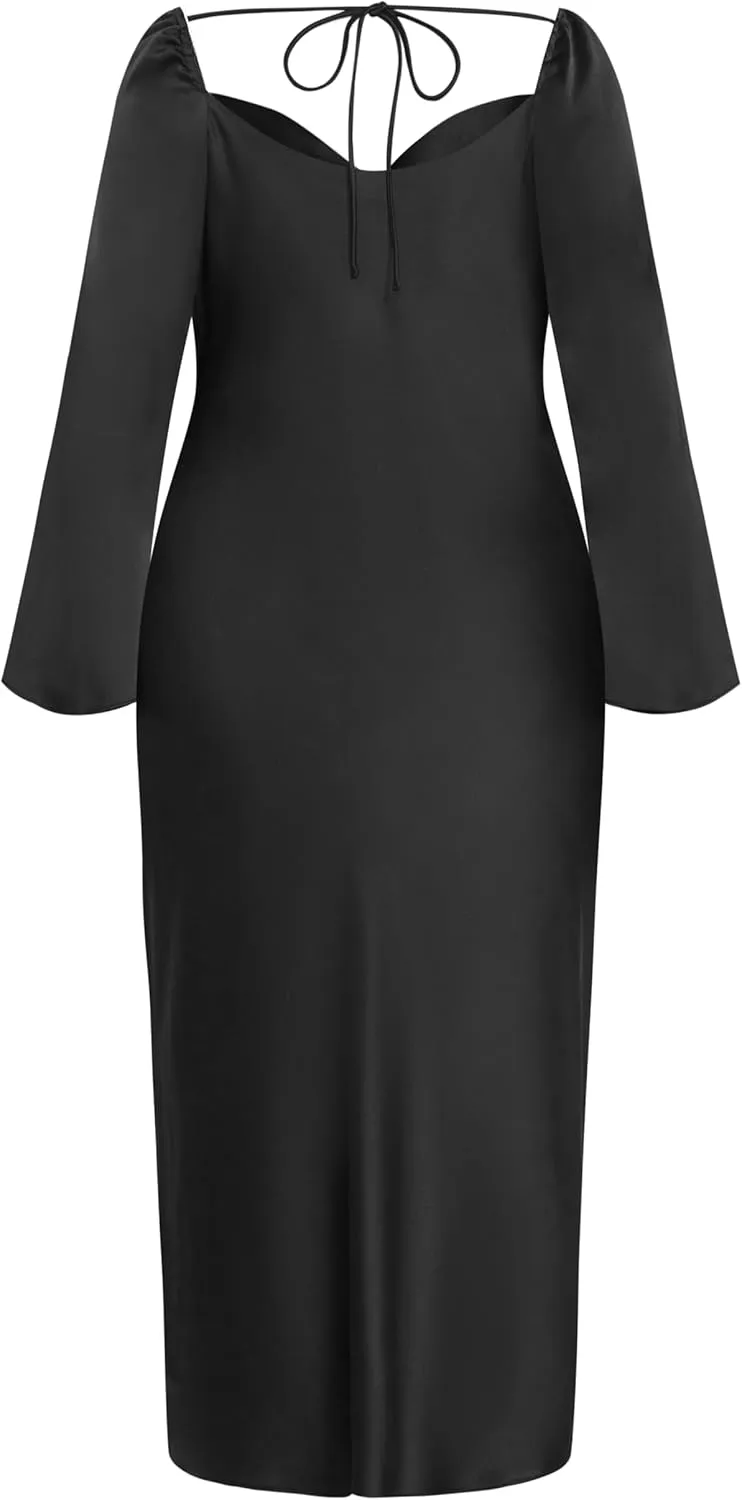 City Chic Women's Dress-Lauryn Midi