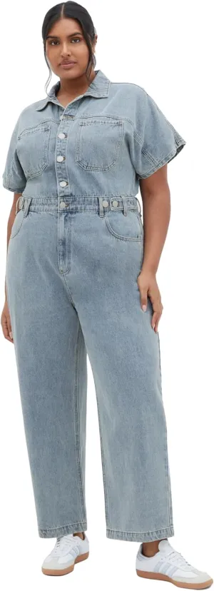 City Chic Women's Plus Size Boiler Suit - Karsyn