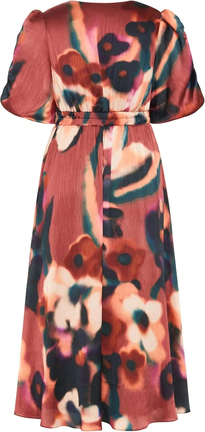 City Chic Women's Plus Size Dress - Cammy Print