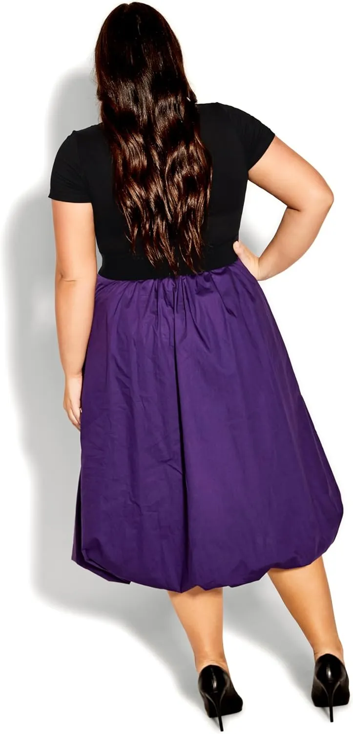 City Chic Women's Plus Size Dress - Paris Days