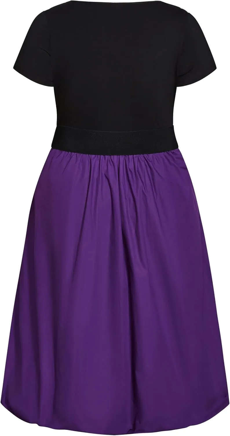 City Chic Women's Plus Size Dress - Paris Days