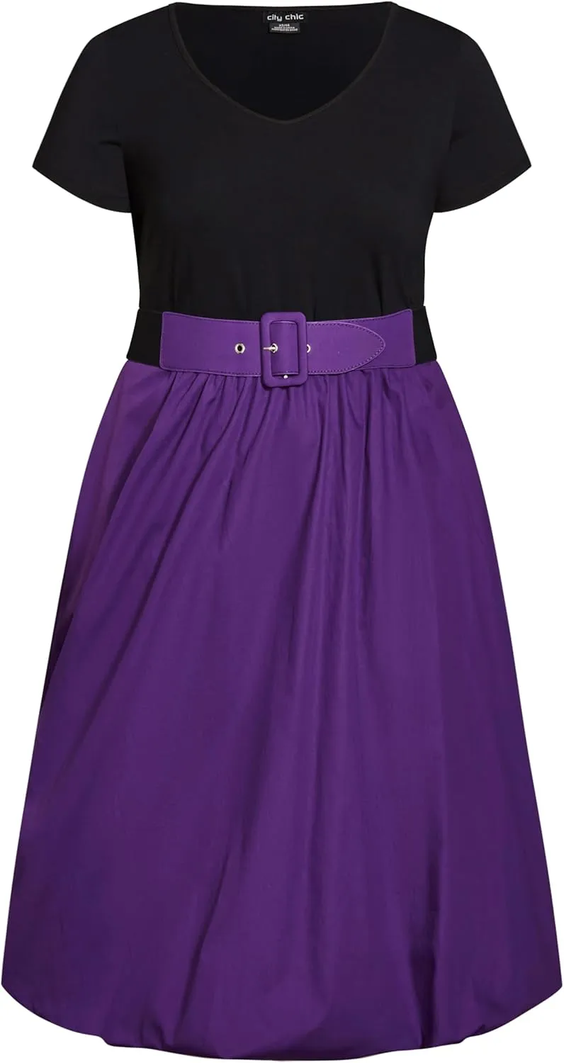 City Chic Women's Plus Size Dress - Paris Days
