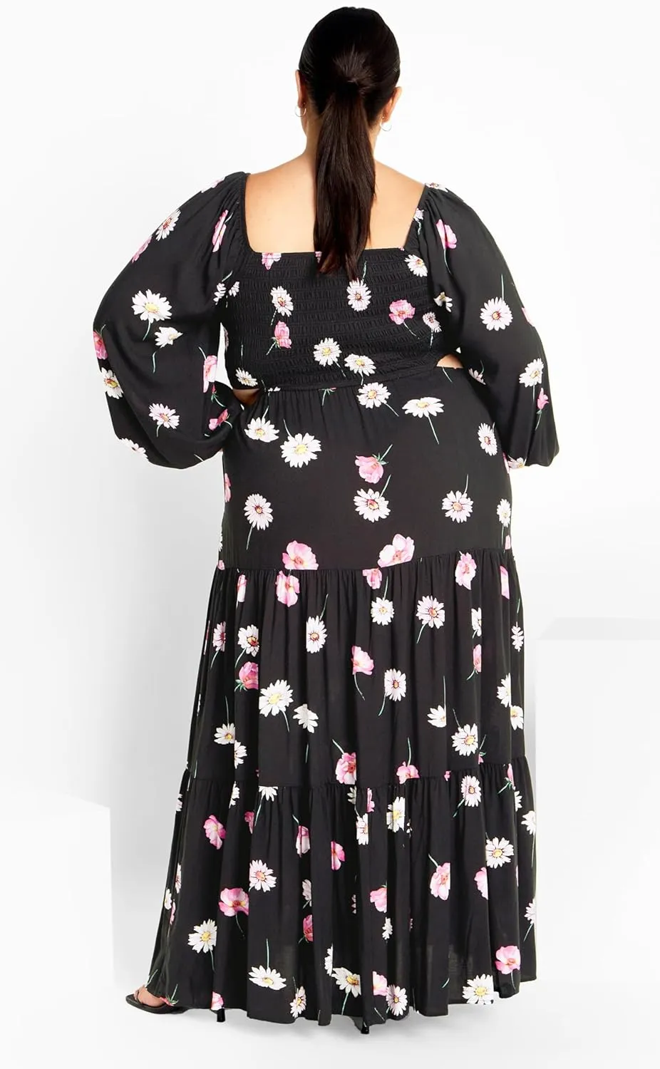 City Chic Women's Plus Size Maxi Lexie PRT