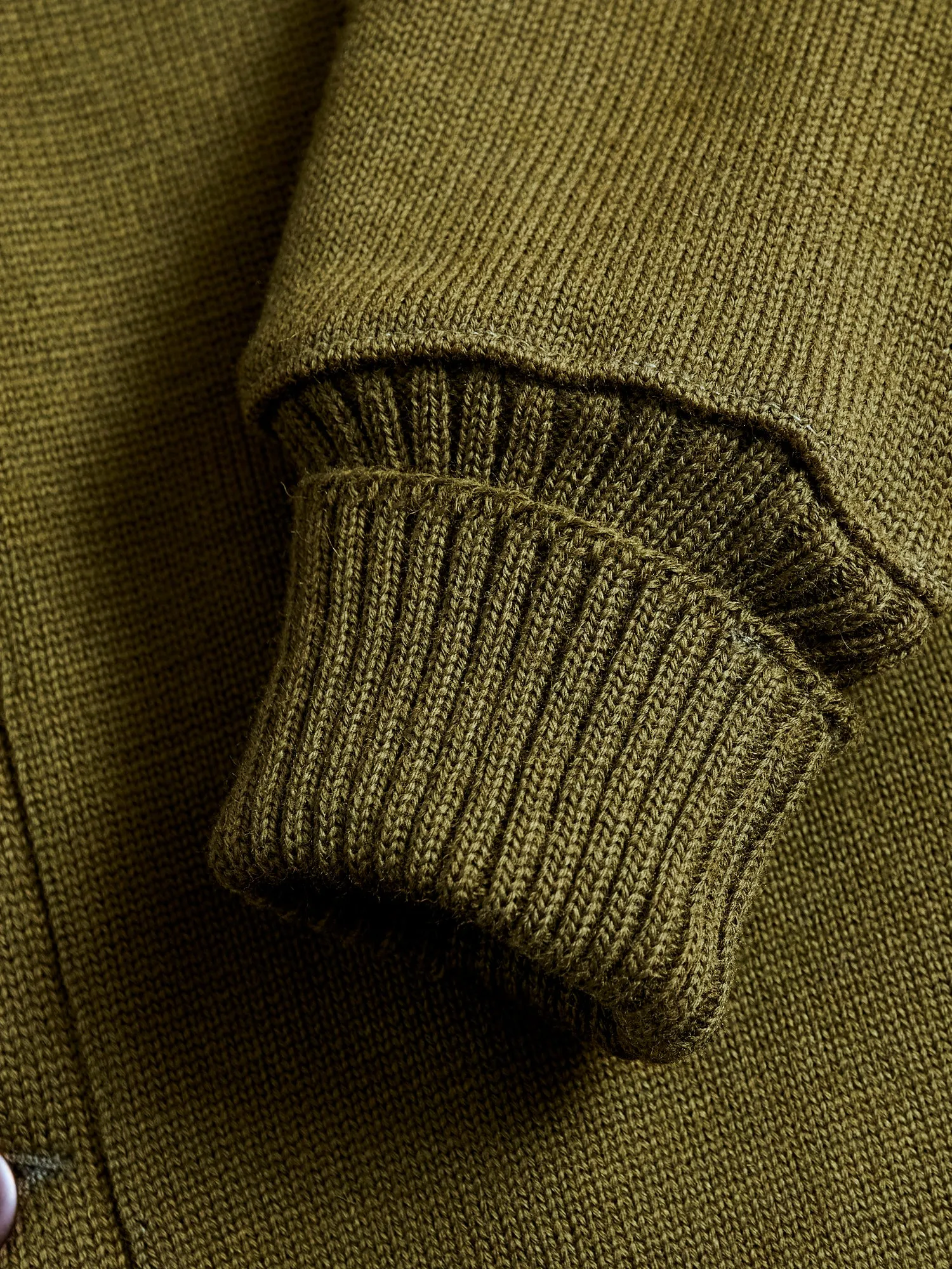 Classic Cardigan in Loden