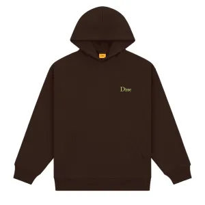 Classic Small Logo Hoodie DEEP BROWN