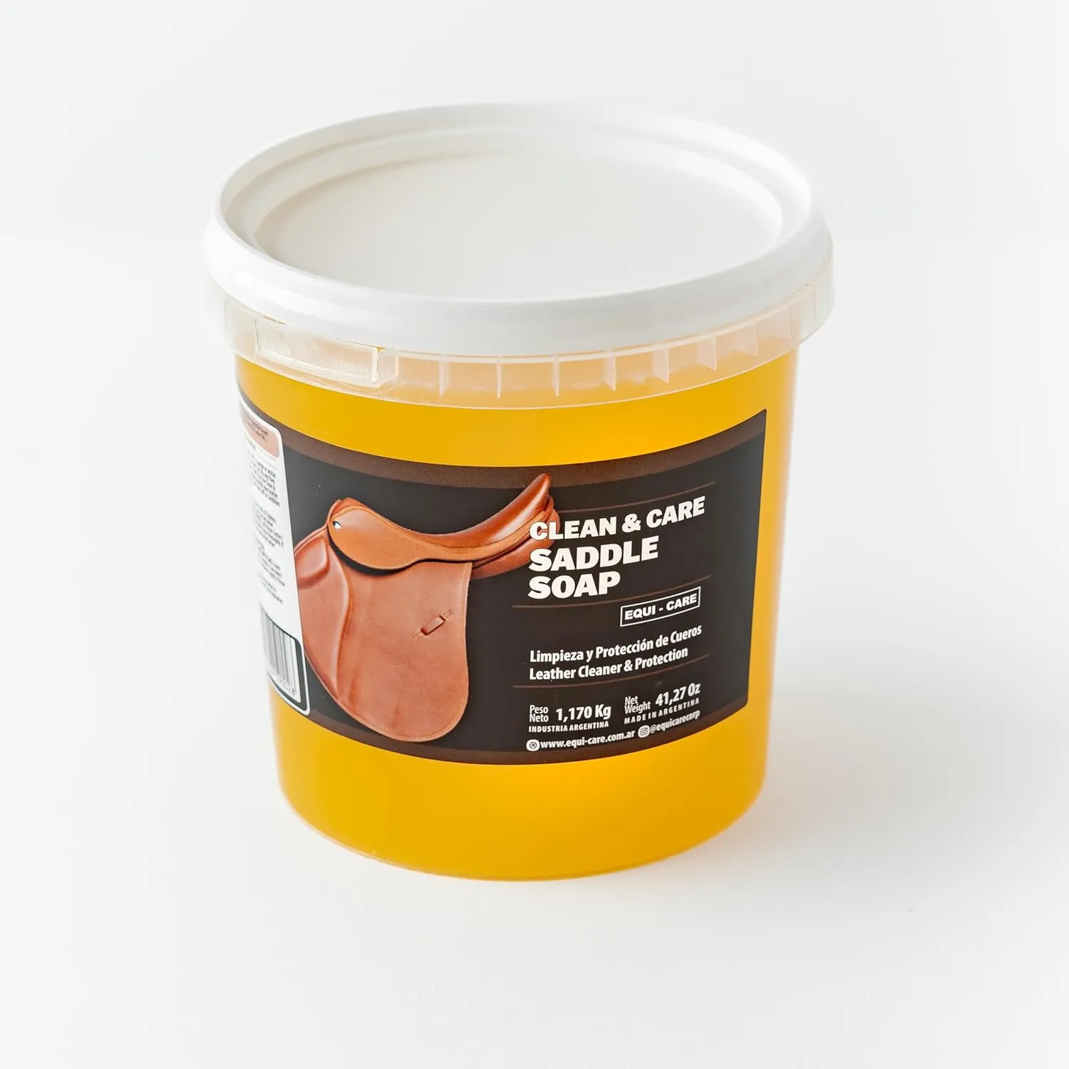Clean & Care Saddle Soap, Glycerin-Based soap Designed to Clean and Condition Leather. Keep Your Leather tack and Equipment in top Condition Saddle soap.