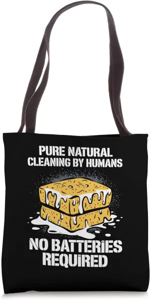 Clean Queen Funny Cleaning Quote Design Tote Bag